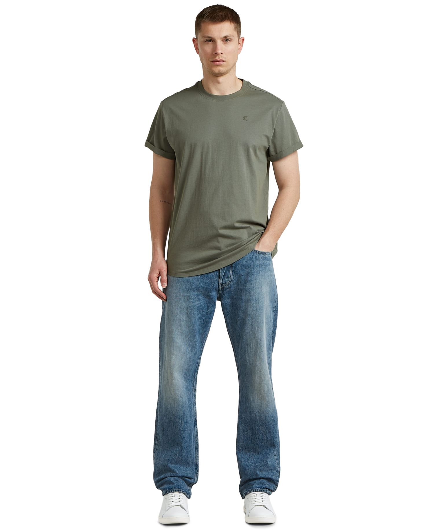 Men's Stitched Crewneck T-Shirt