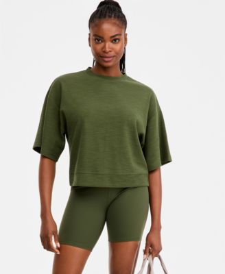 Women's Rub Slub Short-Sleeve Top