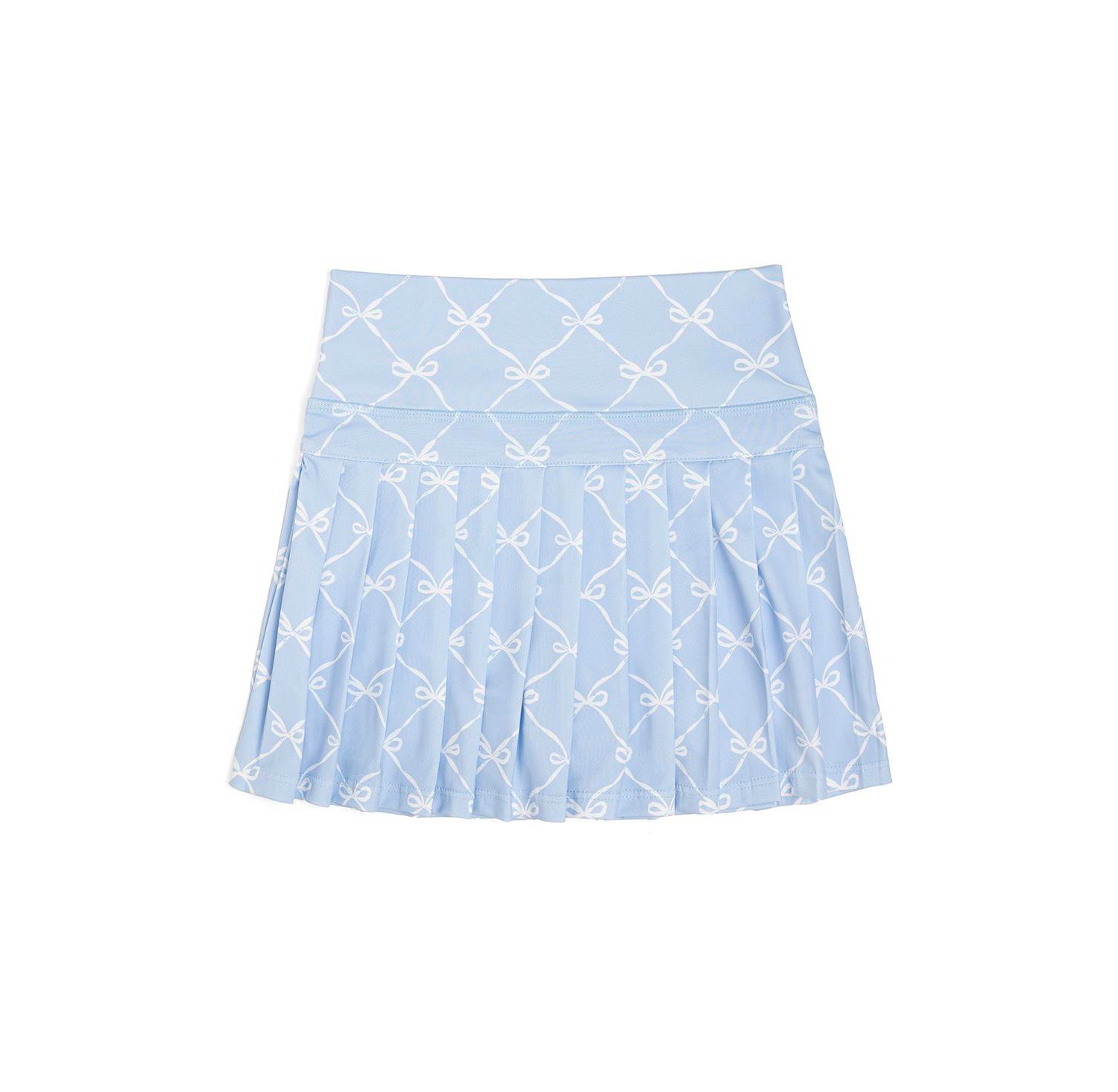 Baby Girls Sky Bow Trellis Athletic Skort