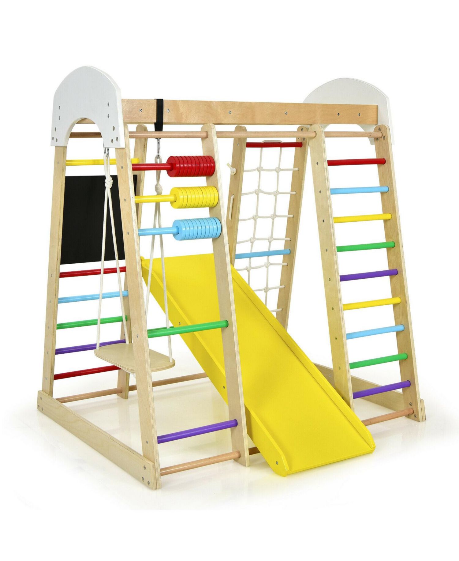 Ages 3+ Indoor 8-in-1 Climber Playset