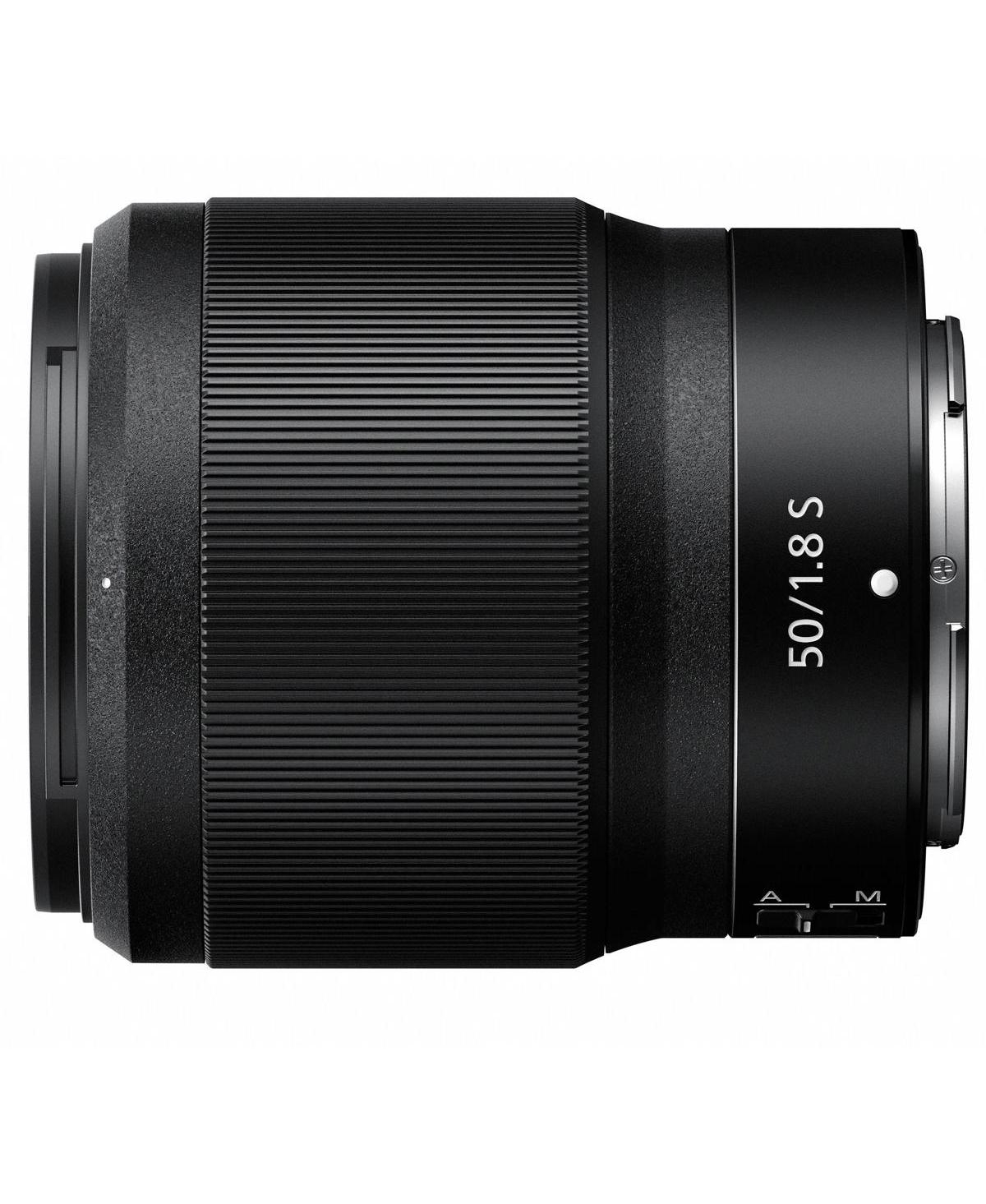 Nikon Nikkor Z 50mm f/1.8 S Lens for Z Series Mirrorless Cameras, Bundle with Slik U8800L 3-Section Aluminum Tripod with Hybrid 3-Way Pan Head