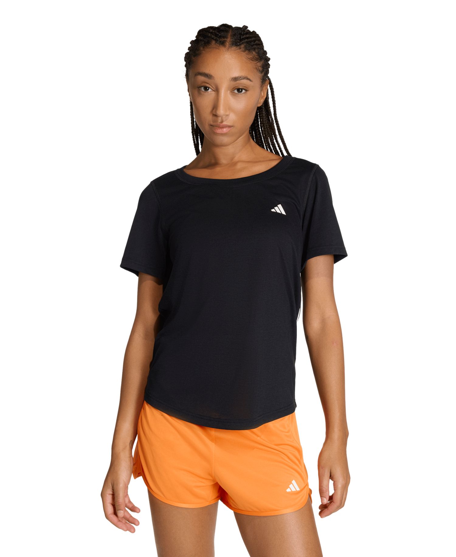 Women's Workout Essentials Seamless Scoop Neck T-Shirt