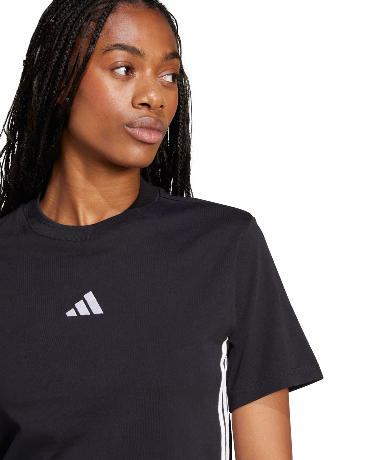 Women's Essentials 3-Stripes Cotton T-Shirt
