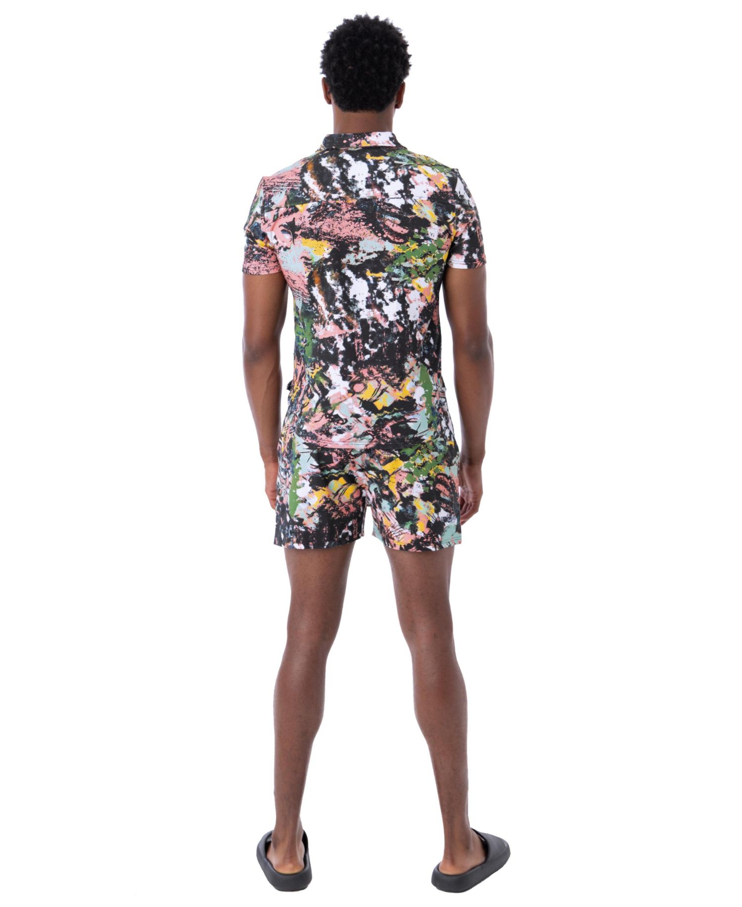 Men's Short Sleeve Button Up Shirt