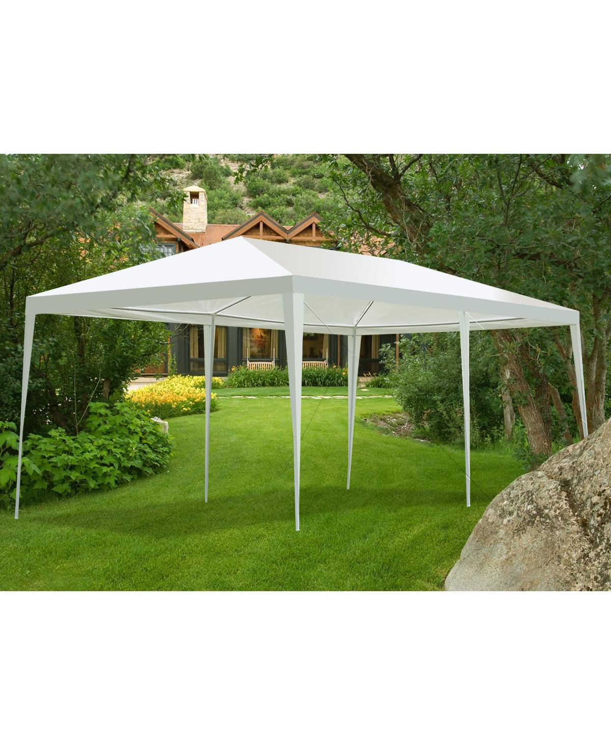 Gymax 10'x20' Heavy Duty Canopy Party Gazebo Cater Event Wedding Tent With Side Walls