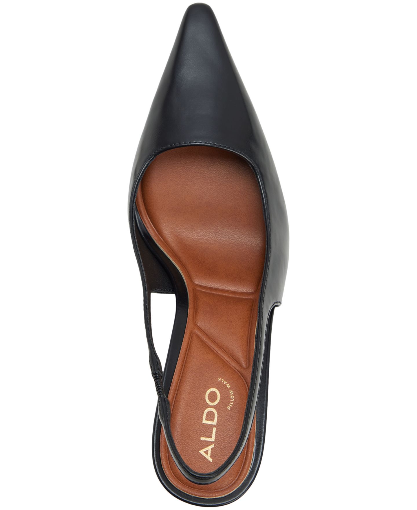 Женские туфли ALDO Zailah Slingback, цвет: Чёрный блестящий — фото 4