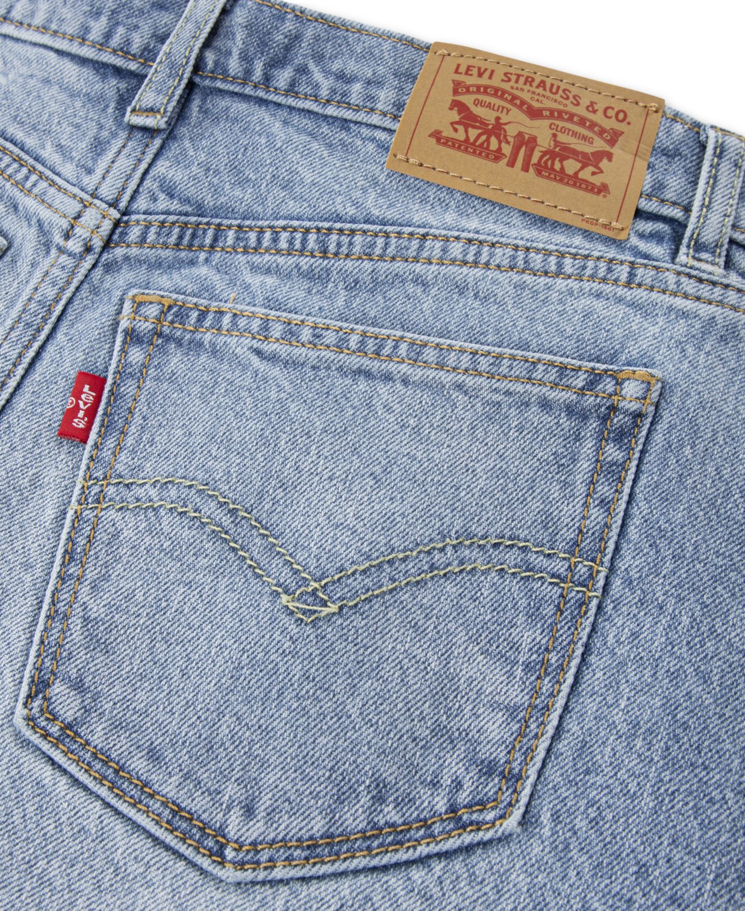Girls' 7-16 Icon Denim Skirt