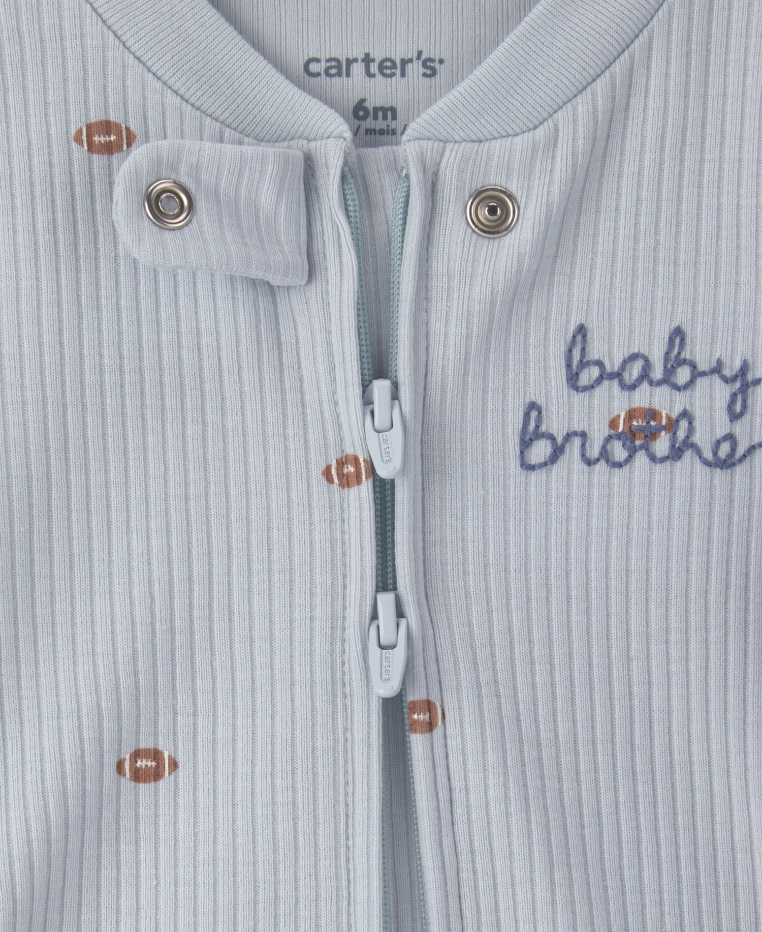 Baby Boys' 2-Way Zip Sleep & Play