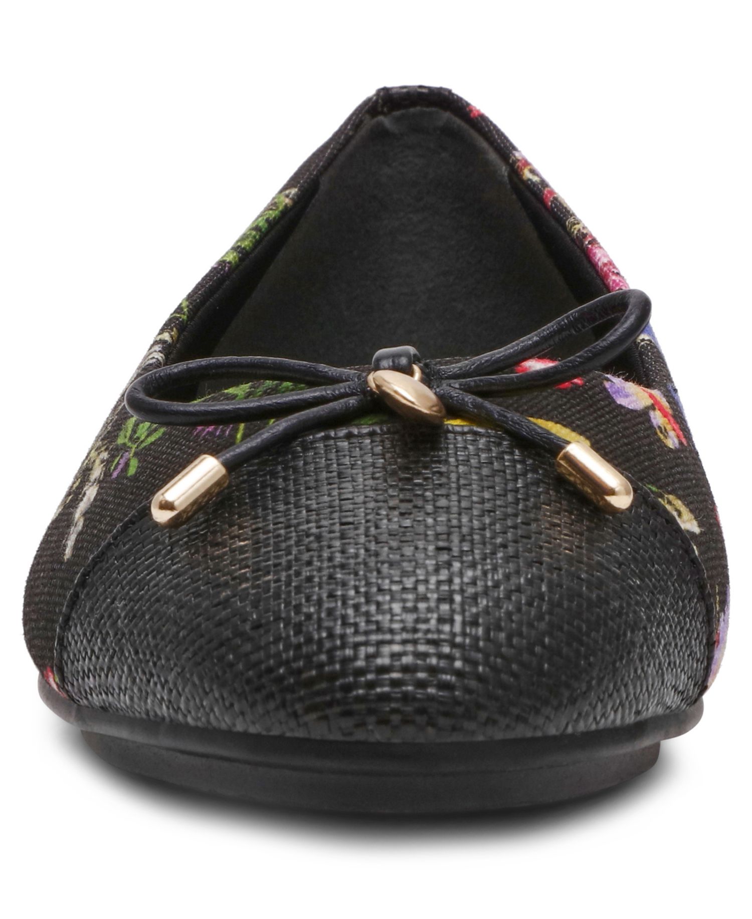 Women's Luci Floral Cap Toe Ballet Flats