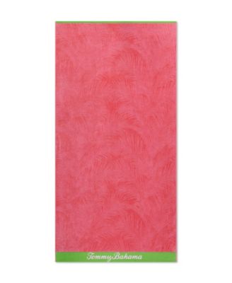Palmette Yarn Dyed Beach Towel, 36" x 68"