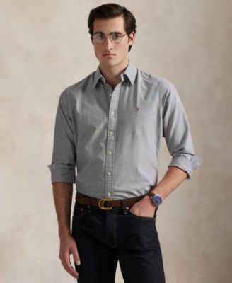 Men's Long-Sleeve Oxford Shirt