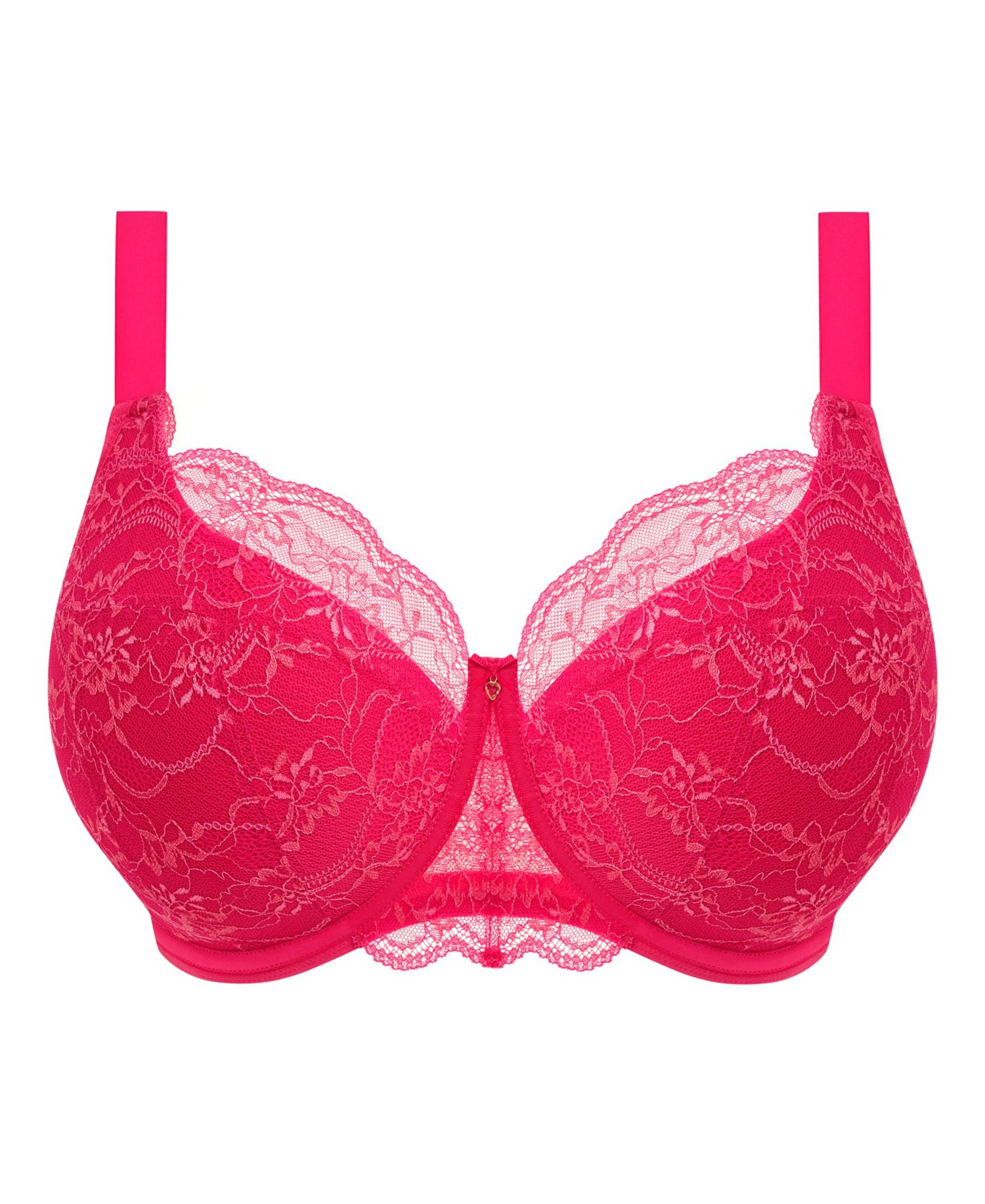 Plus Size Darcie Underwire Padded Half Cup Bra