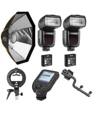 Zoom Li-Ion R2 TTL Flash Kit, R2 Pro Mark II  25" Softbox