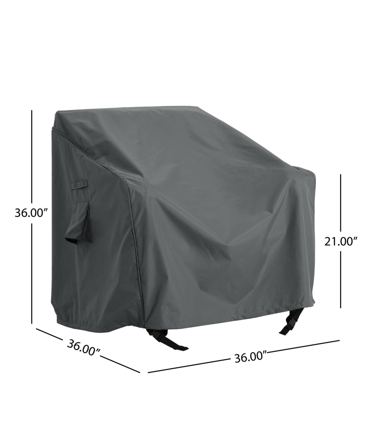 Busdays Patio Outdoor Club Chair Cover, Set of 2.