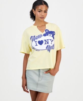 Juniors' I Love NY Graphic T-Shirt