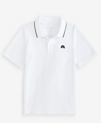 Boys' XS-XL Icon Piqu&eacute;-Knit Polo