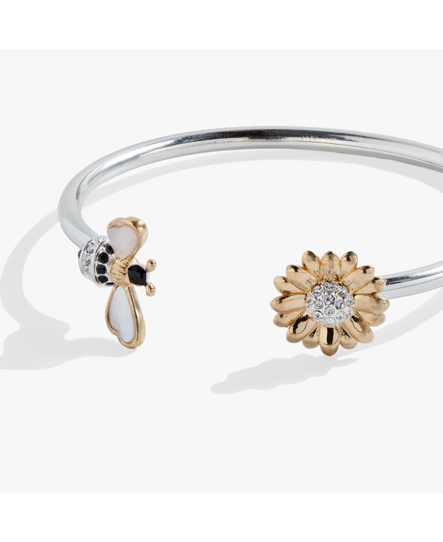 Sunflower and Bee Flex Cuff