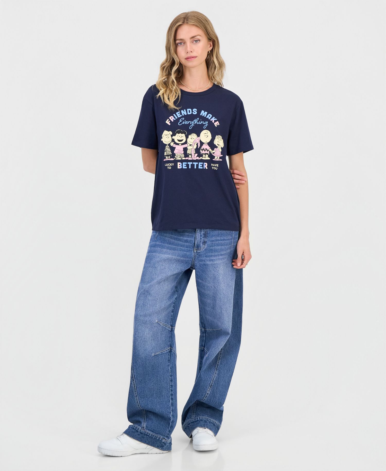 Juniors' Social Club Graphic T-Shirt