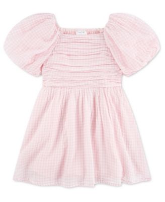 Toddler Girls' 2T-5T Emerson Gauze Puff-Sleeve Dress