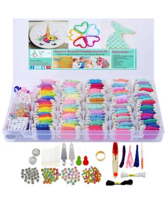 Friendship Bracelet Kit Unicorn Mermaid