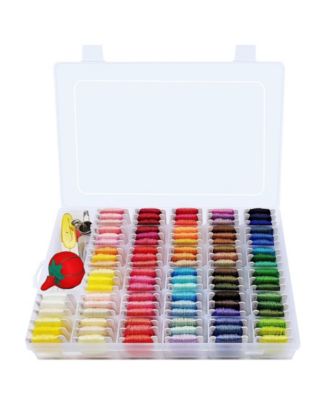 Embroidery Floss Bracelet Kit Organizer Sewing Tools Gift