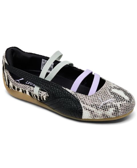 Обувь Puma Women's Speedcat Mixed Feel Ballet Shoes, цвет: Чёрный / Лавандовый
