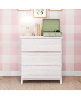 Solid Wood Modern Farmhouse 3 Drawer Dresser.