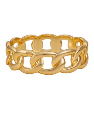 Gold-Tone Plated Bangle Bracelet