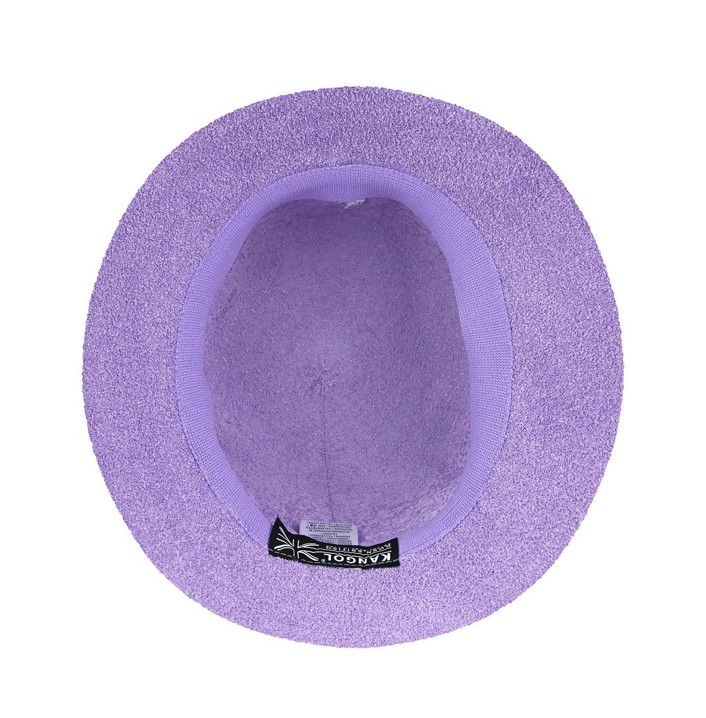 Мужская панама Kangol Bermuda Bucket Bucket Hat, цвет: Лавандовый — фото 5