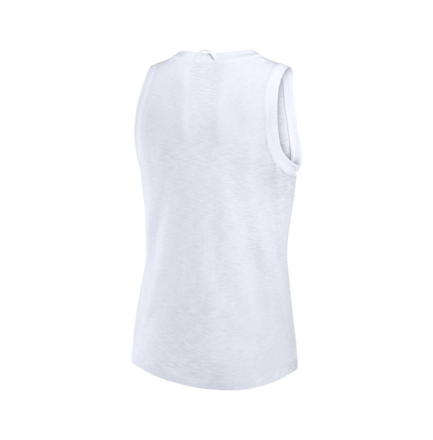 Женский топ Fanatics White Colorado Avalanche Slub — фото 3