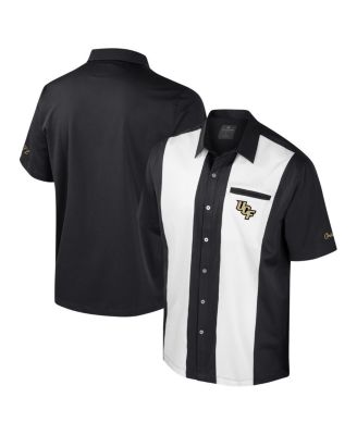 Men's Black UCF Knights Strike Bowling Button-Up Shirt
