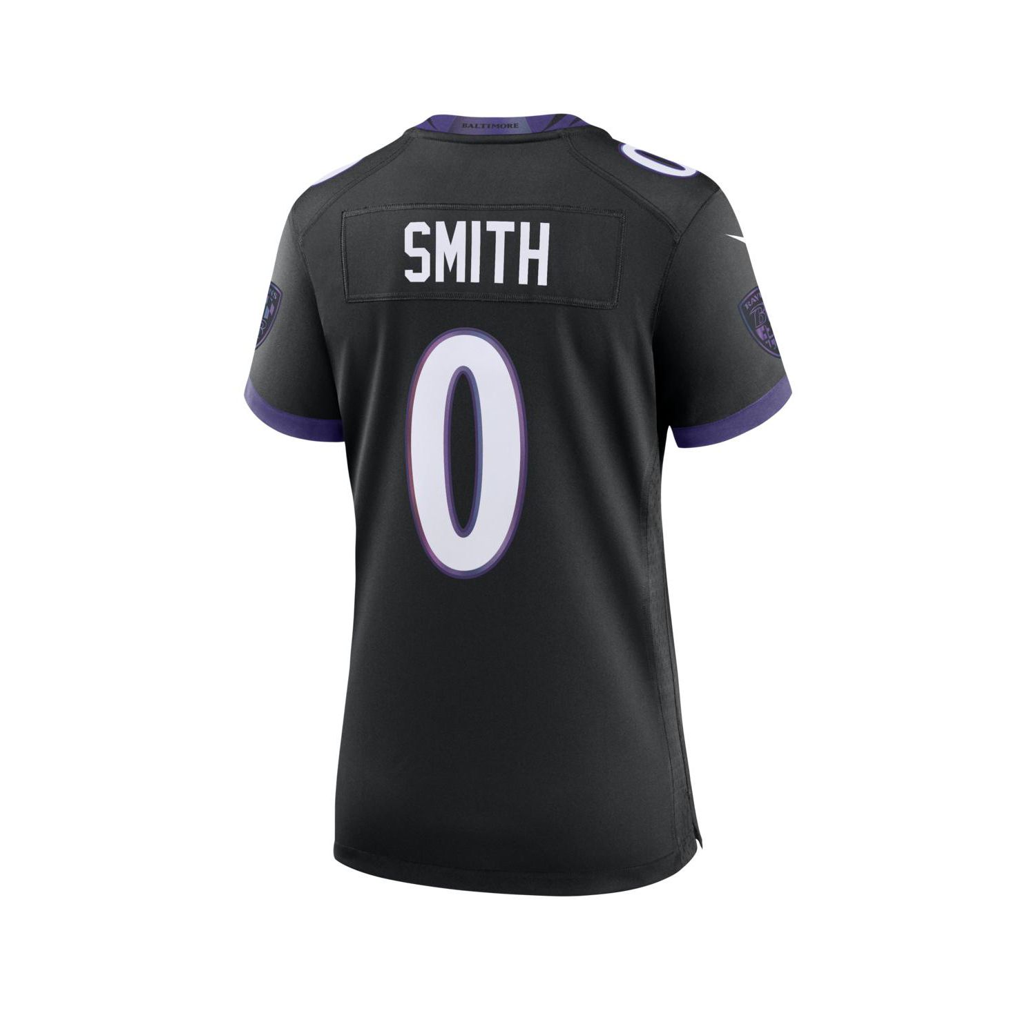 Women's Roquan Smith Black Baltimore Ravens Alternate Game Jersey