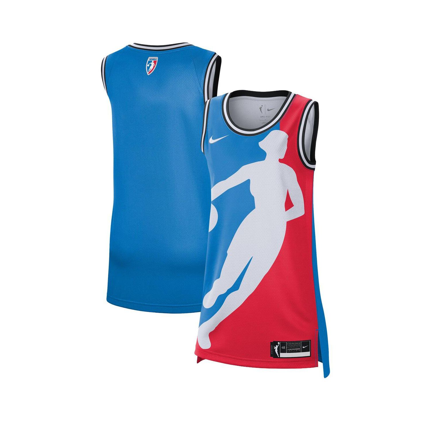 Men's and Women's WNBA Blue Legends Victory Jersey