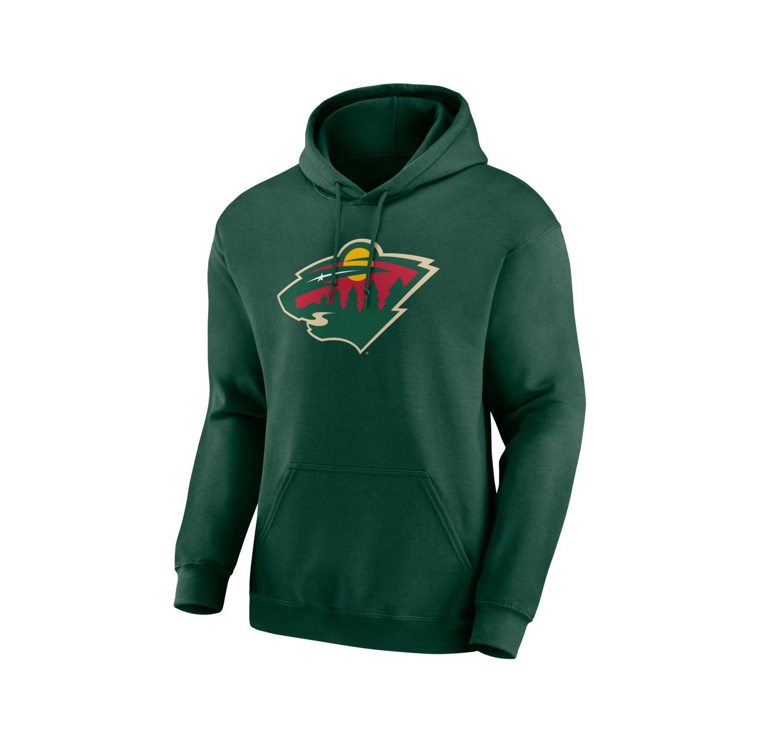 Men's Green Minnesota Wild Essential Hoodie