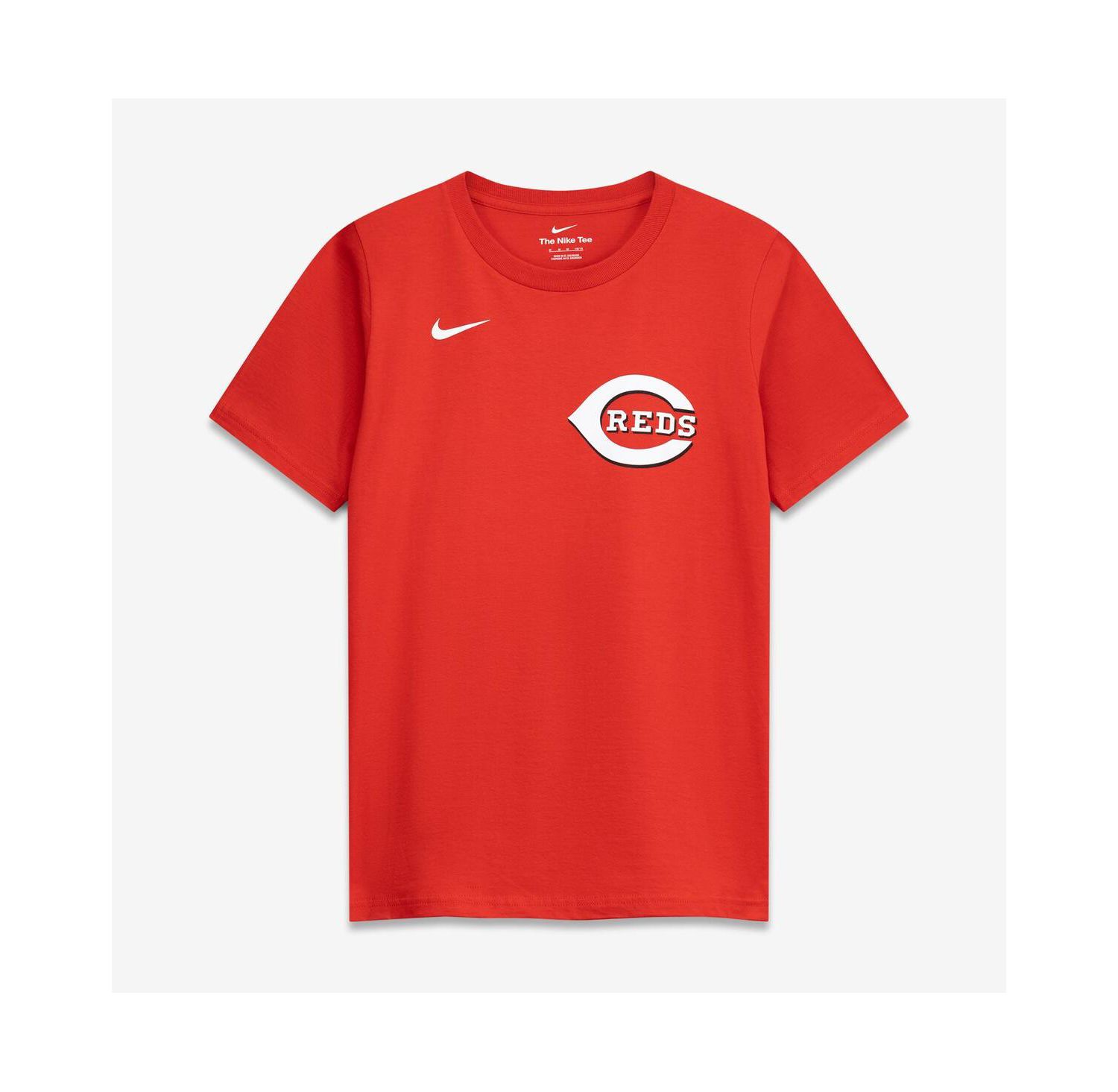 Big Boys and Girls Elly De La Cruz Red Cincinnati Reds Name & Number T-Shirt