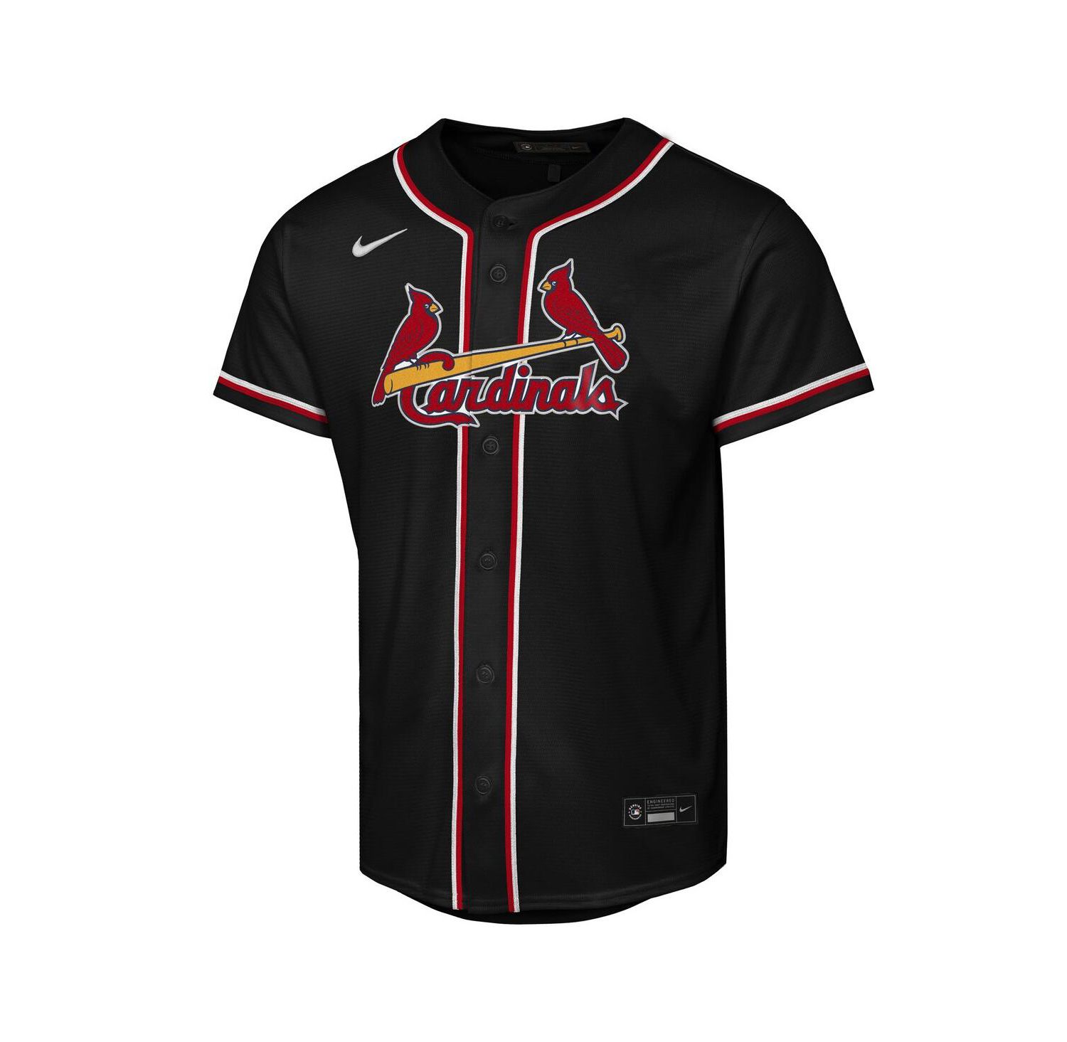 Big Boys and Girls Lars Nootbaar Black St. Louis Cardinals Fashion Replica Player Jersey
