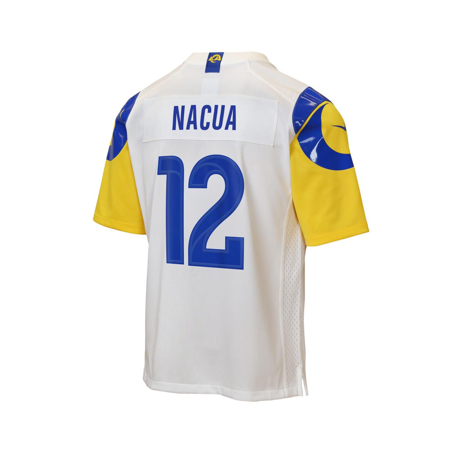 Big Boys and Girls Puka Nacua White Los Angeles Rams Game Jersey