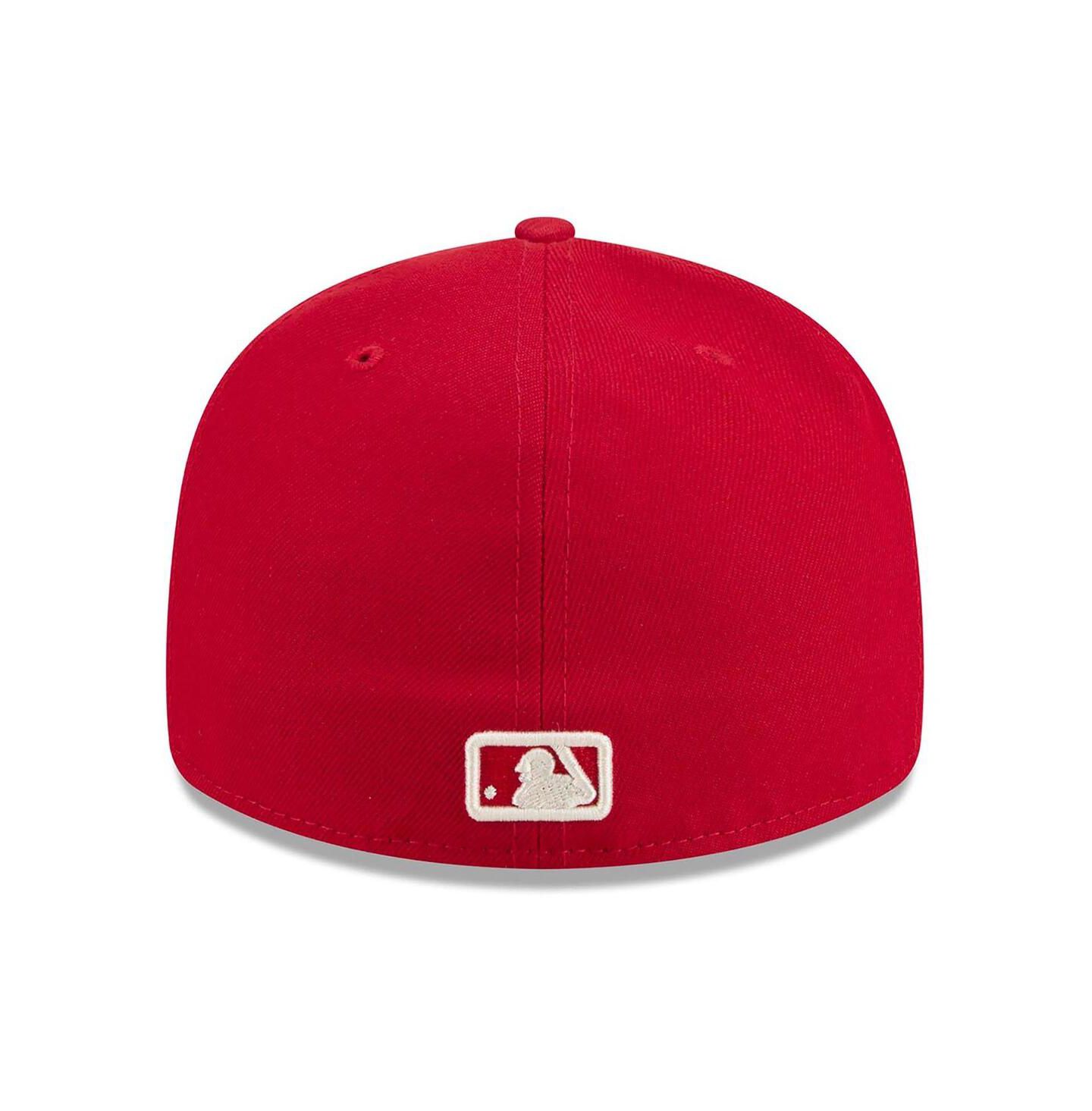 Мужская кепка New Era Red Texas Rangers 2026 City Connect Low Profile 59FIFTY Fitted Hat — фото 4