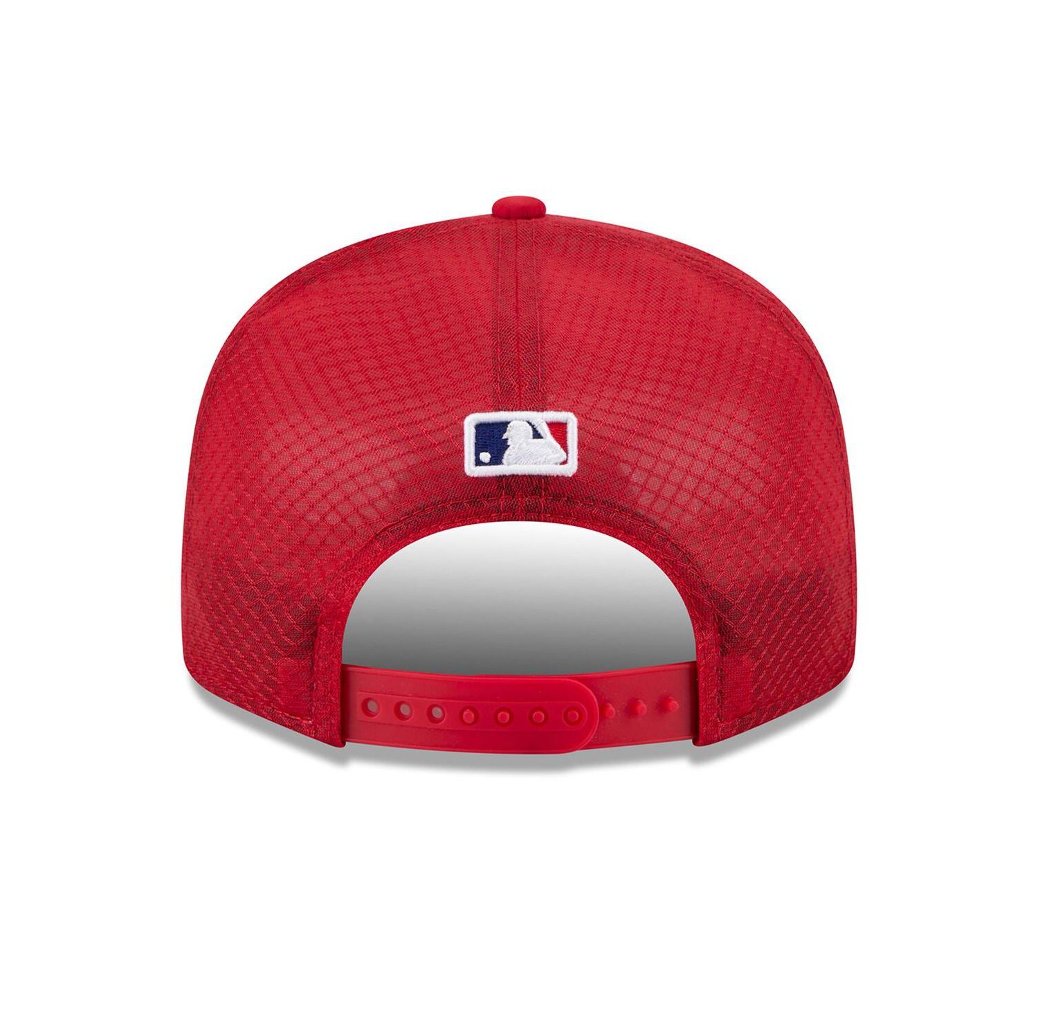 Men's Red Philadelphia Phillies 2026 Batting Practice 9FIFTY Snapback Hat