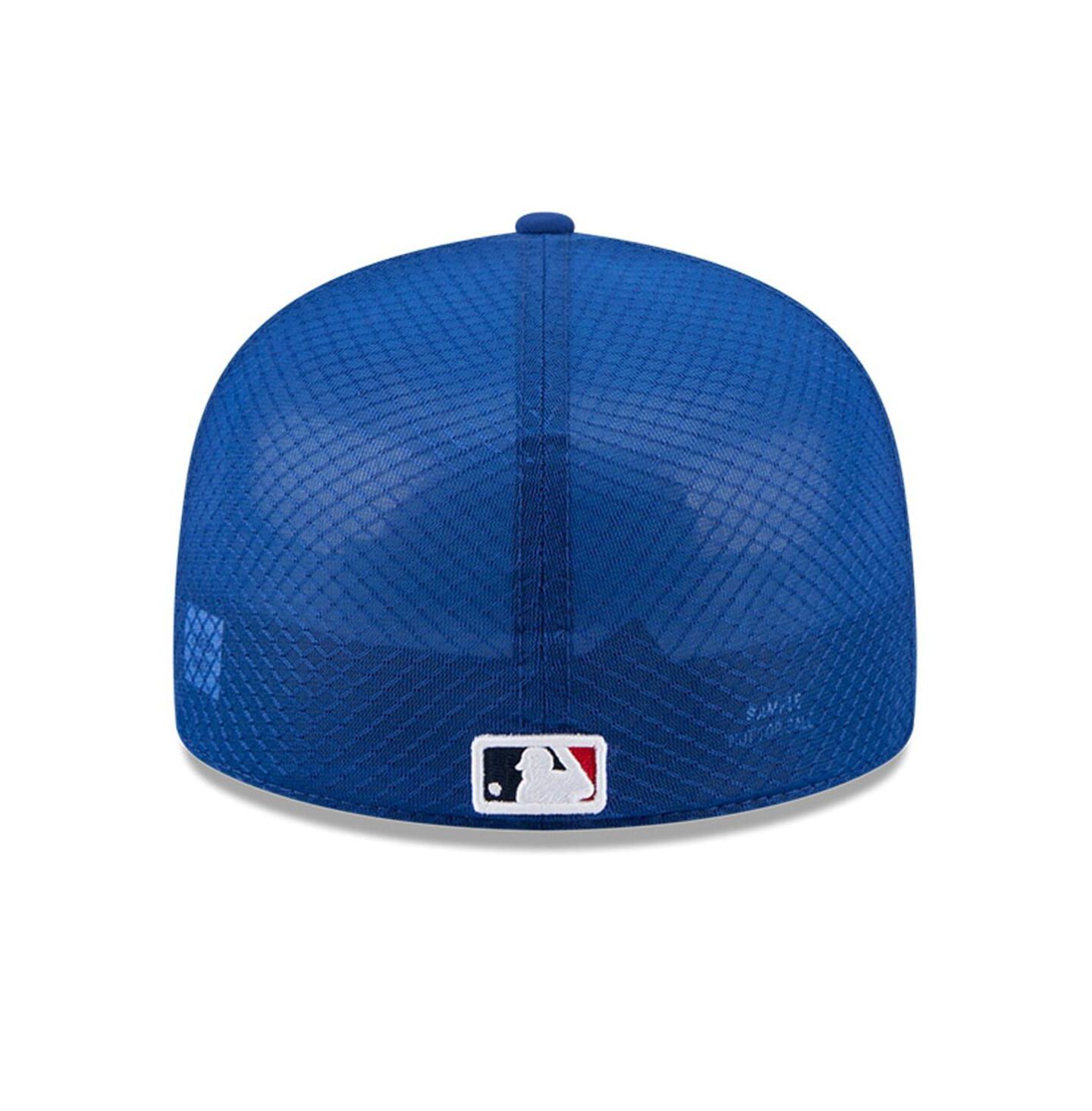 Мужская кепка New Era Royal Chicago Cubs 2026 Batting Practice 59FIFTY Fitted Hat — фото 4