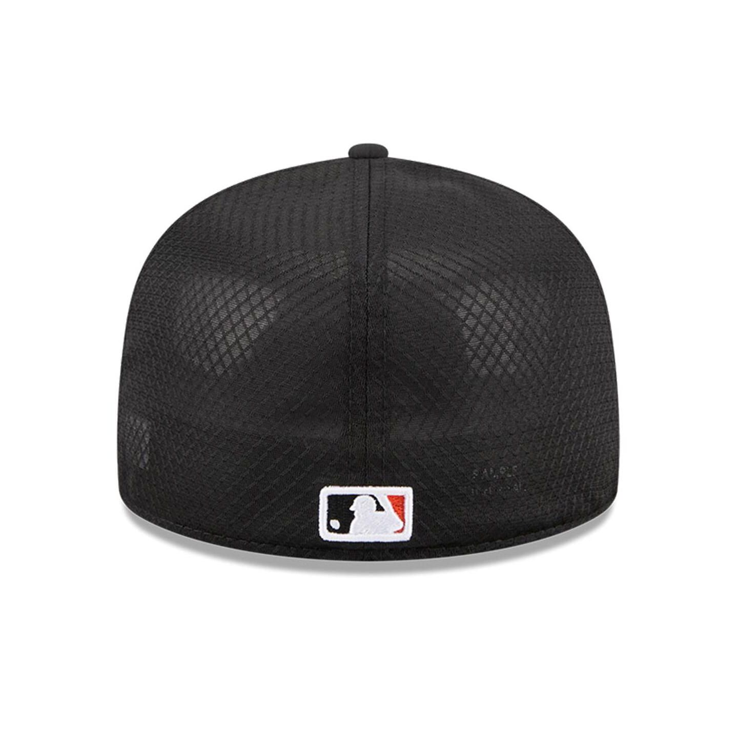 Мужская кепка New Era Black Baltimore Orioles 2026 Batting Practice 59FIFTY Fitted Hat — фото 4