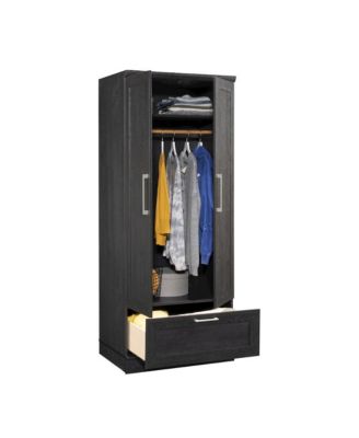 HomePlus Storage Armoire, Oak finish