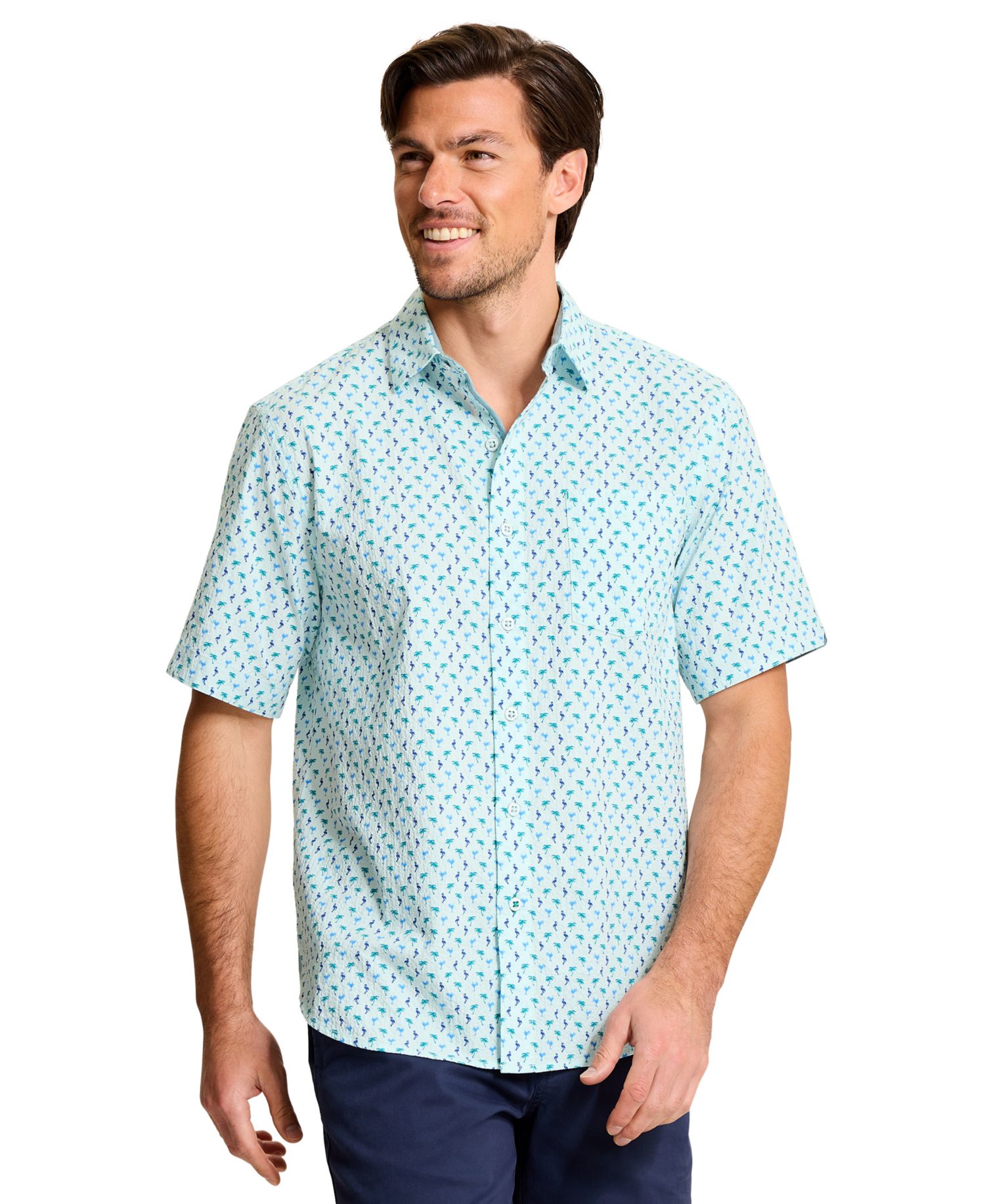 Men's Nova Wave Flock Short-Sleeve Shirt