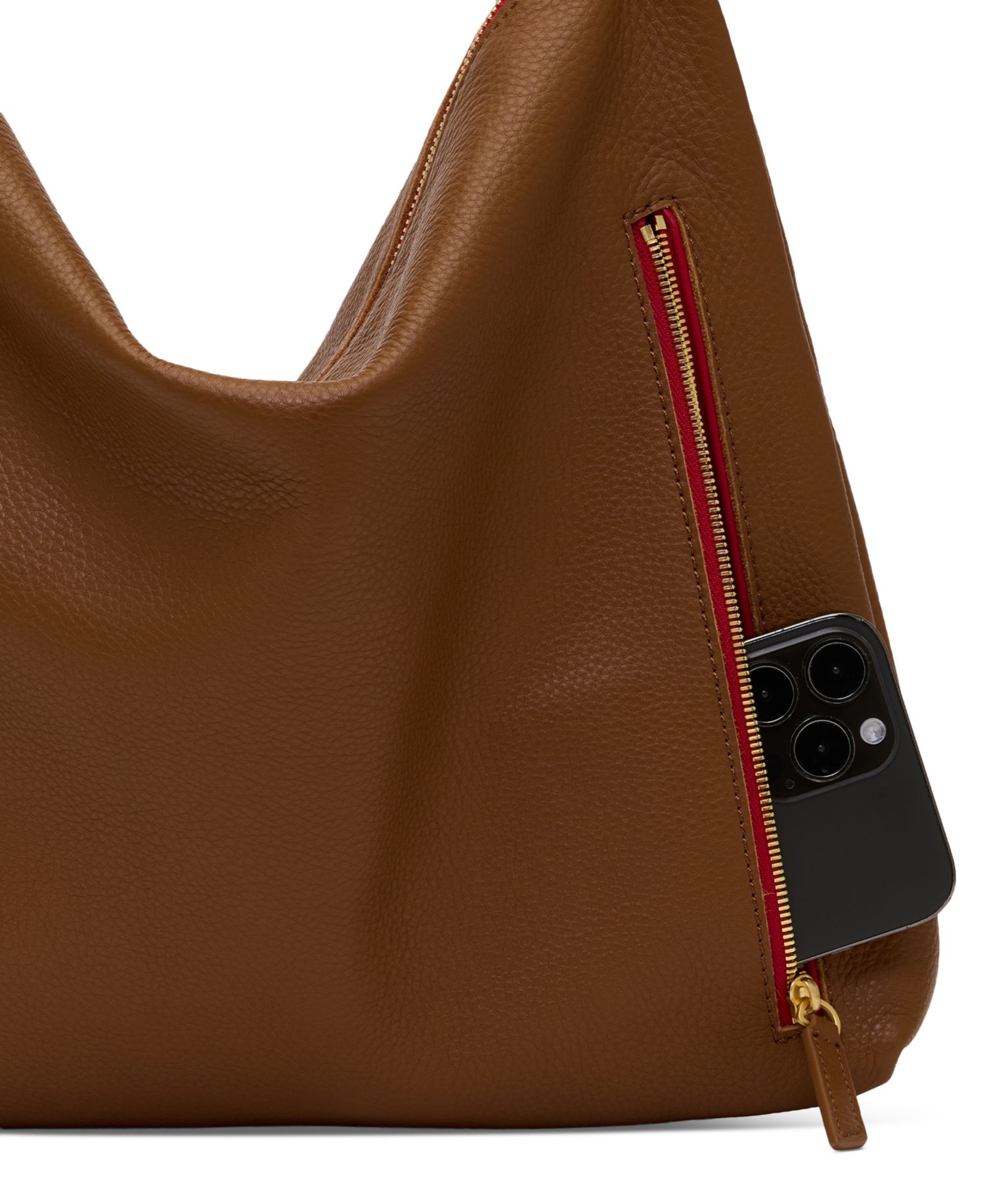 Kyle Large Leather Shoulder Handbag