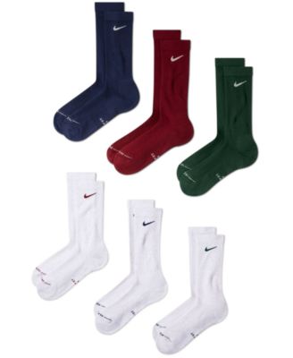 Unisex Elevated Everyday Crew Socks, 6-Pack