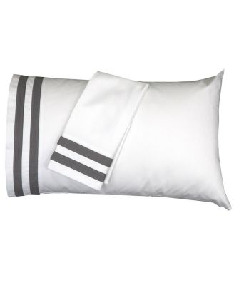 Banded Pillowcase Set Luxurious 608 Thread Count USA