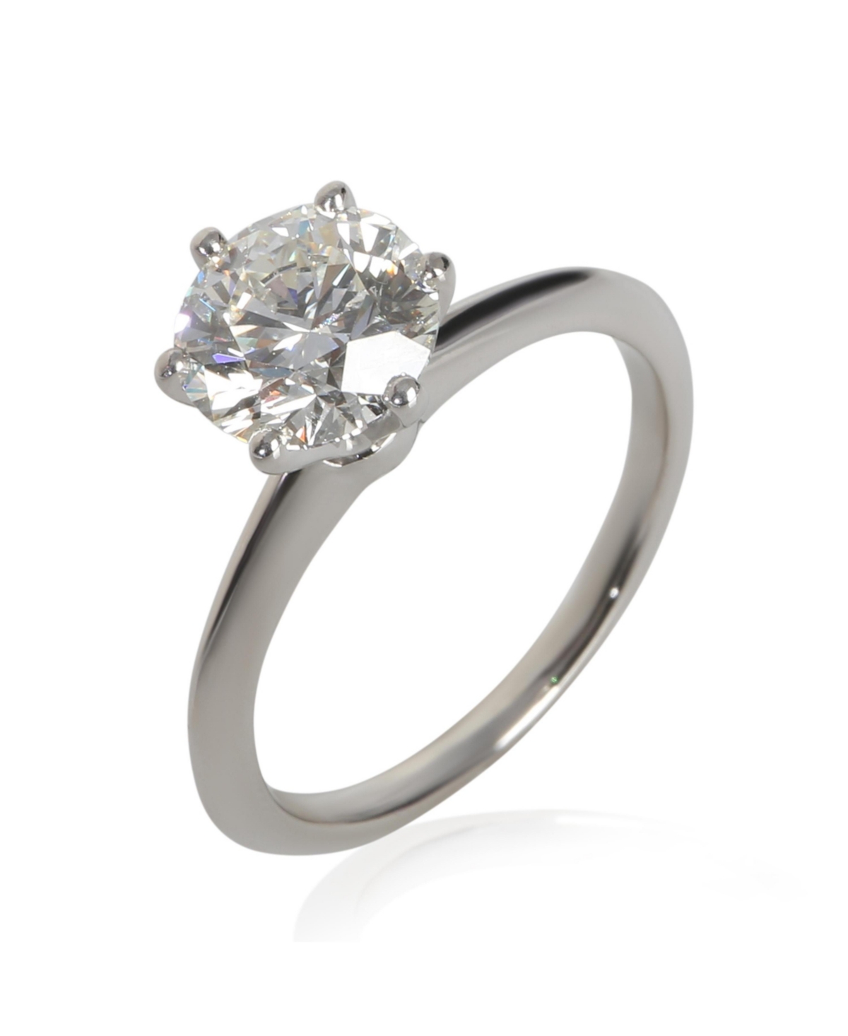Pre-Owned Tiffany & Co ct Round Brilliant Diamond Engagement Ring
