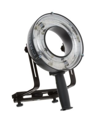 Ringflash 3000-XS, 3000 Watt Second Flash Head with Built-in Camera Mount, Attached 16.5' Cable