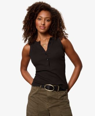 Women's Sleeveless V-Neck Tank Top