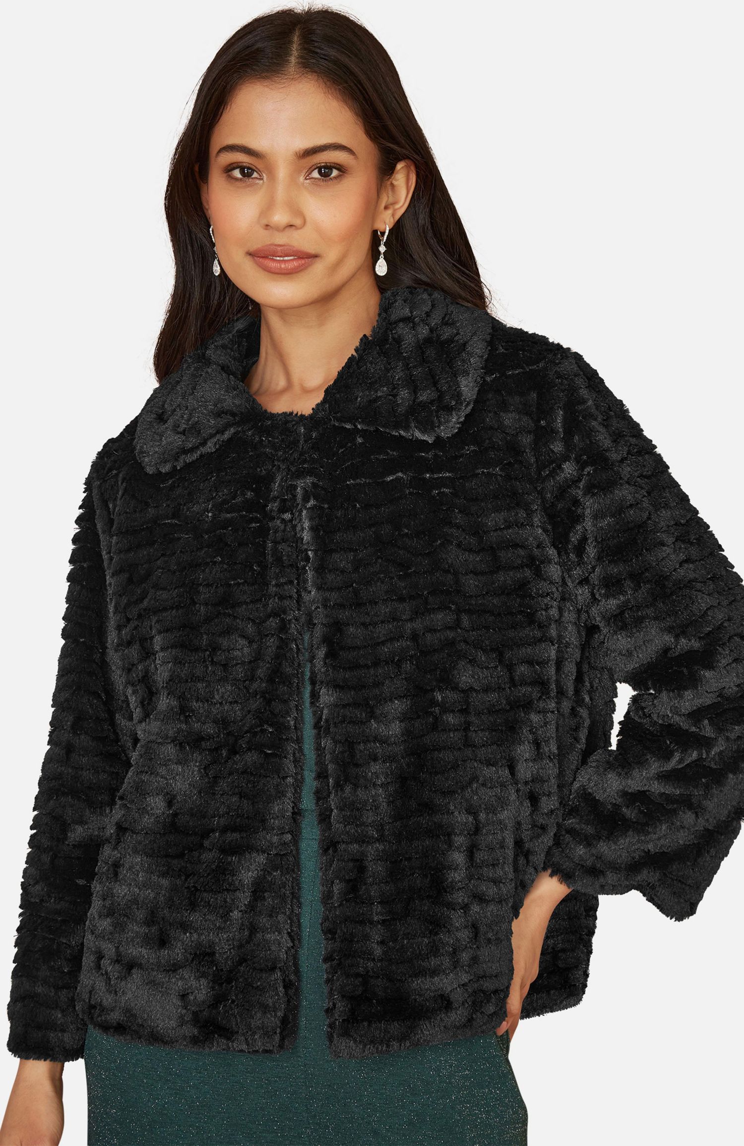 Women's Faux Fur Short Jacket